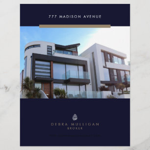 Real Anwesen Feature Sheet Eleganter benutzerdefin