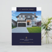 Real Anwesen Feature Sheet Eleganter benutzerdefin (Stehend Vorderseite)
