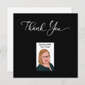 Real Anwesen Foto Vielen Dank Karten (Vorne/Hinten)