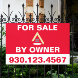 Real Anwesen für den Verkauf durch den Eigentümer Banner