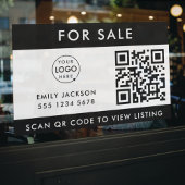 Real Anwesen | Für den Verkauf von QR-Code-Listing Fensteraufkleber