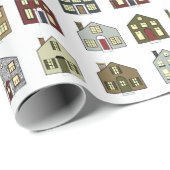 Real Anwesen Gift Geschenkpapier (Rolleneckpunkt)