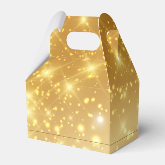 Real Anwesen Gold Sparkone Herzlichen Glückwunsch Geschenkschachtel (Rückseite)