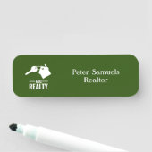 Real Anwesen Green Namensschild (Beispiel)