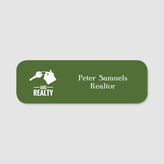 Real Anwesen Green Namensschild (Vorderseite)