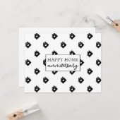 Real Anwesen Happy Zuhause Anniversary Karte (Vorderseite/Rückseite Beispiel)