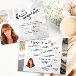 Real Anwesen Hello Neighbour Postkarte