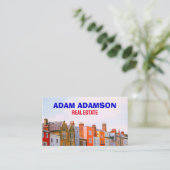 Real Anwesen & House Broker (QR Code) Bester Immob Visitenkarte (Stehend Vorderseite)