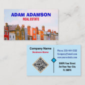 Real Anwesen & House Broker (QR Code) Bester Immob Visitenkarte (Vorne/Hinten)