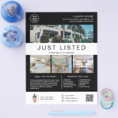 Real Anwesen House für den Verkauf von Logos Foto Flyer (Einzeln)