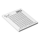 Real Anwesen House Goal Chart Notizblock (angewinkelt)