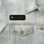 Real Anwesen House Logo griechischer Key Frame Bla Namensschild (Beispiel)