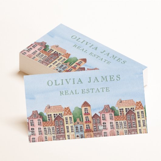 Real Anwesen House Renovierung Visitenkarte