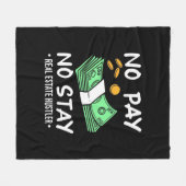 Real Anwesen Hustler Fleecedecke (Vorderseite (Horizontal))