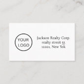 Real Anwesen Investor Business Card - Wir kaufen H Visitenkarte (Rückseite)