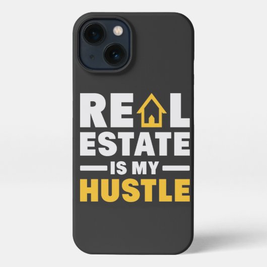 Real Anwesen ist mein Hustle Realtor iPhone Hülle (Rückseite)