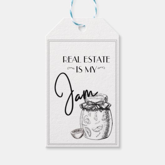 Real Anwesen ist mein Jam Geschenkanhänger (Vorderseite)