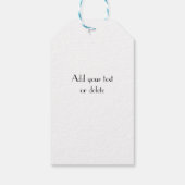 Real Anwesen ist mein Jam Geschenkanhänger (Rückseite)