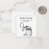 Real Anwesen ist mein Pop von Jam Mitteilungskarte (Vorderseite/Rückseite Beispiel)