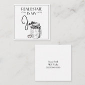 Real Anwesen ist mein Pop von Jam Mitteilungskarte (Vorne/Hinten)