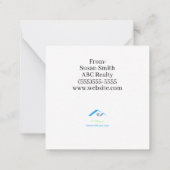 Real Anwesen ist mein Pop von Jam Mitteilungskarte (Rückseite)