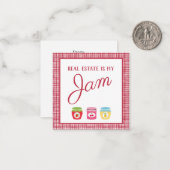 Real Anwesen ist mein Pop von Jam Mitteilungskarte (Vorderseite/Rückseite Beispiel)