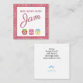 Real Anwesen ist mein Pop von Jam Mitteilungskarte (Vorne/Hinten)