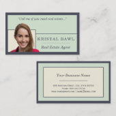 Real Anwesen Ivory Hues Visitenkarte (Vorne/Hinten)