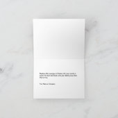 Real Anwesen Klasse Vielen Dank Karten Leere (Innenseite)