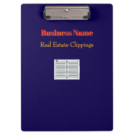 Real Anwesen Klemmbrett