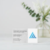 Real Anwesen | Kontoverwaltung | Firmenlogo Visitenkarte (Stehend Vorderseite)