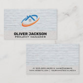 Real-Anwesen-Logo | Backwand Visitenkarte (Vorne/Hinten)