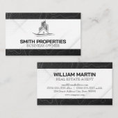 Real-Anwesen-Logo | Eigenschaften Visitenkarte (Vorne/Hinten)