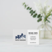 Real-Anwesen-Logo für Architektur Visitenkarte (Stehend Vorderseite)