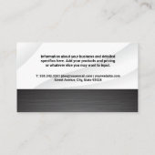 Real-Anwesen-Logo | Gebäude-Visitenkarte Visitenkarte (Rückseite)