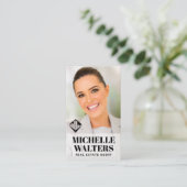 Real-Anwesen-Logo | Image für benutzerdefiniertes Visitenkarte (Stehend Vorderseite)