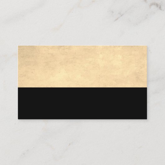 Real-Anwesen-Logo | MarmorVisitenkarte Visitenkarte (Rückseite)