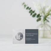 Real-Anwesen-Logo | Vermögensverwalter Visitenkarte (Stehend Vorderseite)