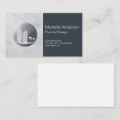 Real-Anwesen-Logo | Vermögensverwalter Visitenkarte (Vorne/Hinten)