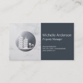 Real-Anwesen-Logo | Vermögensverwalter Visitenkarte (Vorderseite)