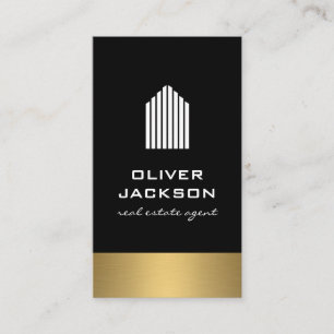 Real Anwesen Lux Gold Trimm Visitenkarte