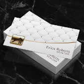 Real Anwesen Luxus gequilt Beruflicher Agent Visitenkarte