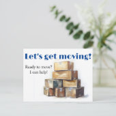 Real Anwesen Mailer, Zuhause-Käufer, Bewerbung Postkarte (Stehend Vorderseite)