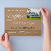 Real Anwesen Marketing Agent Flyer (Hand)