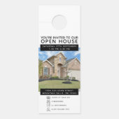 Real Anwesen Marketing Open House Türanhänger (Vorderseite)