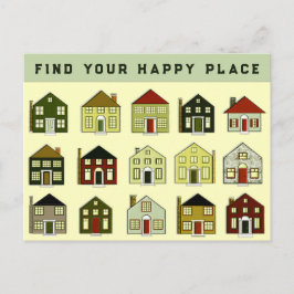 Real Anwesen Marketing Postkarte