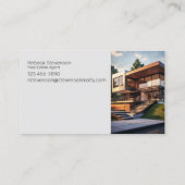 Real Anwesen Marketing Visitenkarte (Rückseite)