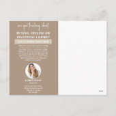 Real Anwesen Marketing Weihnachten Postkarte (Rückseite)