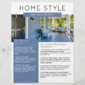 Real Anwesen May Newsletter Werbewirtschaft Flyer (Vorne)