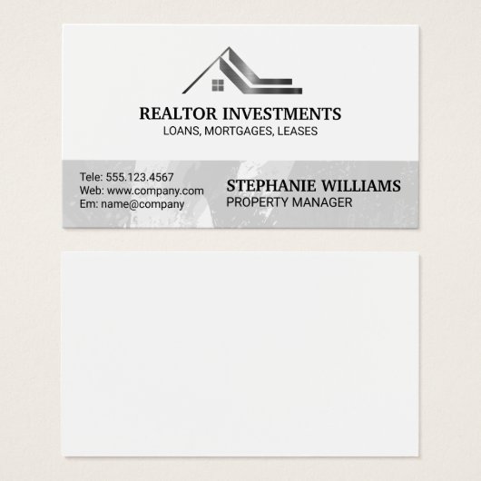 Real Anwesen Metal Roof Logo (Vorne & Hinten)